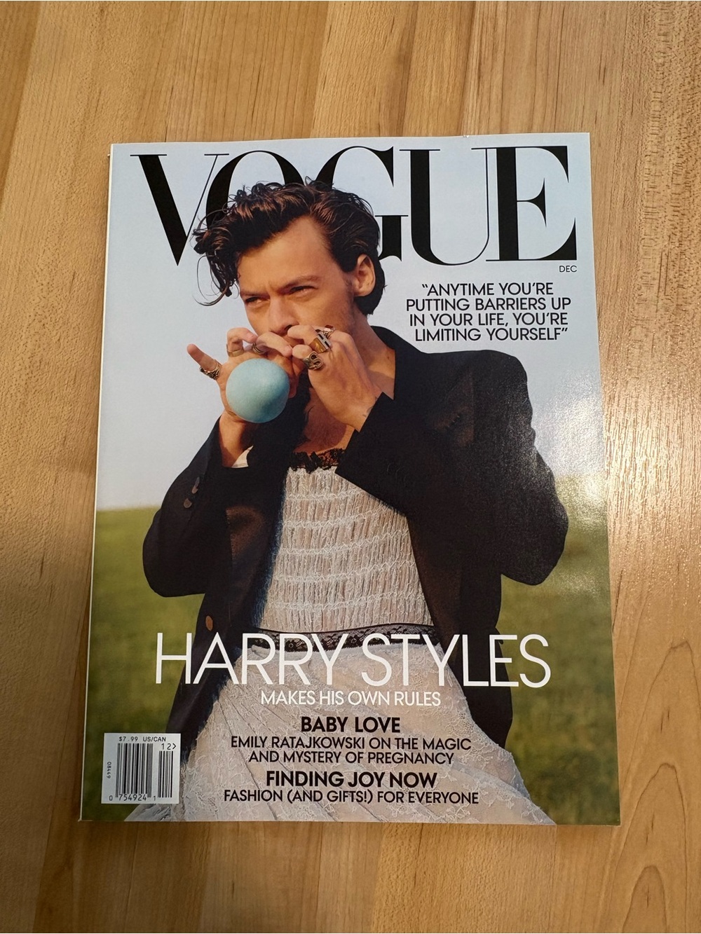 Harry Styles Vogue Magazine
